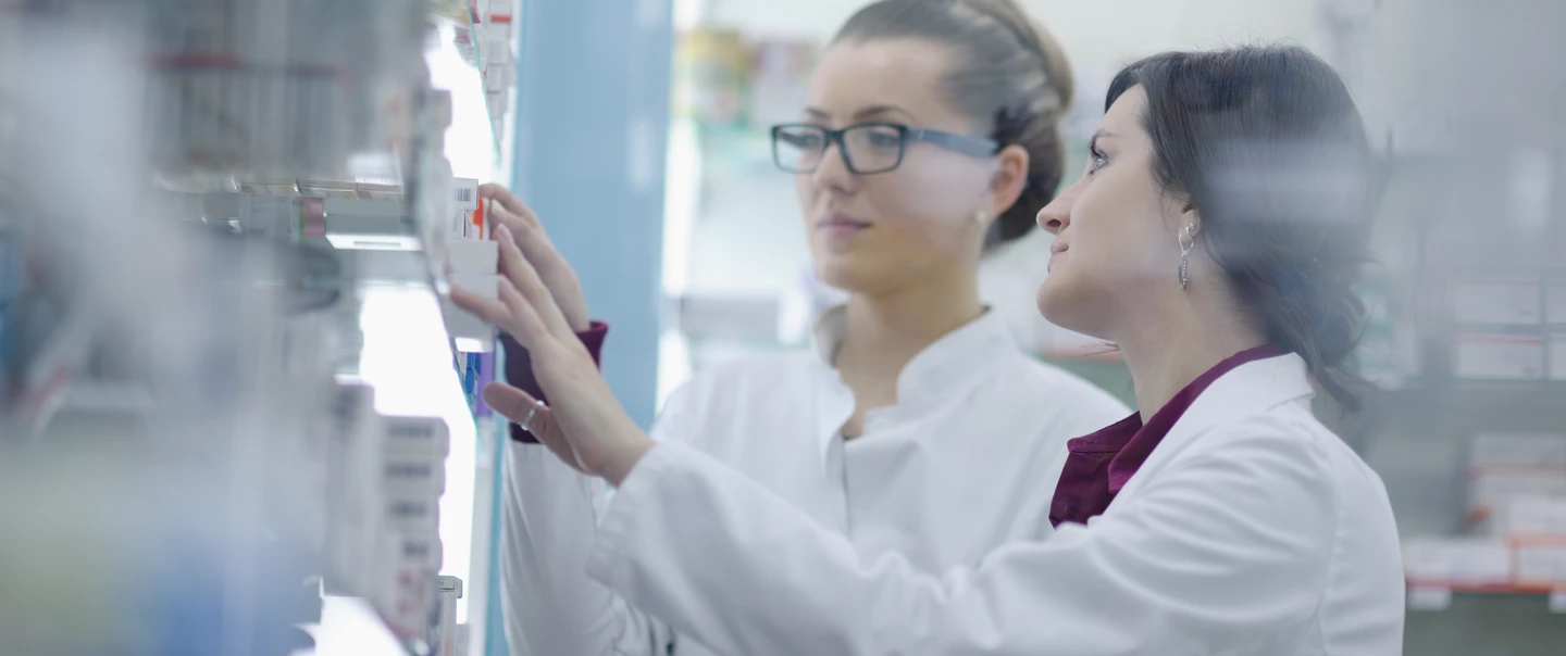 Image Details Download Preview Add to Folder Edit in Maker Team Of Pharmacist Chemist Woman In Pharmacy Drugstore